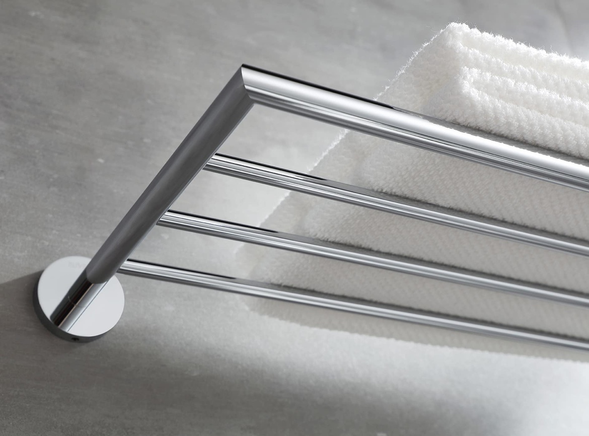 New BUVELOT Towel Rack for Bathroom, Brass Towel Shelf