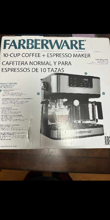 farberware 10 cup+ espresso (coffee machine) - photo 3