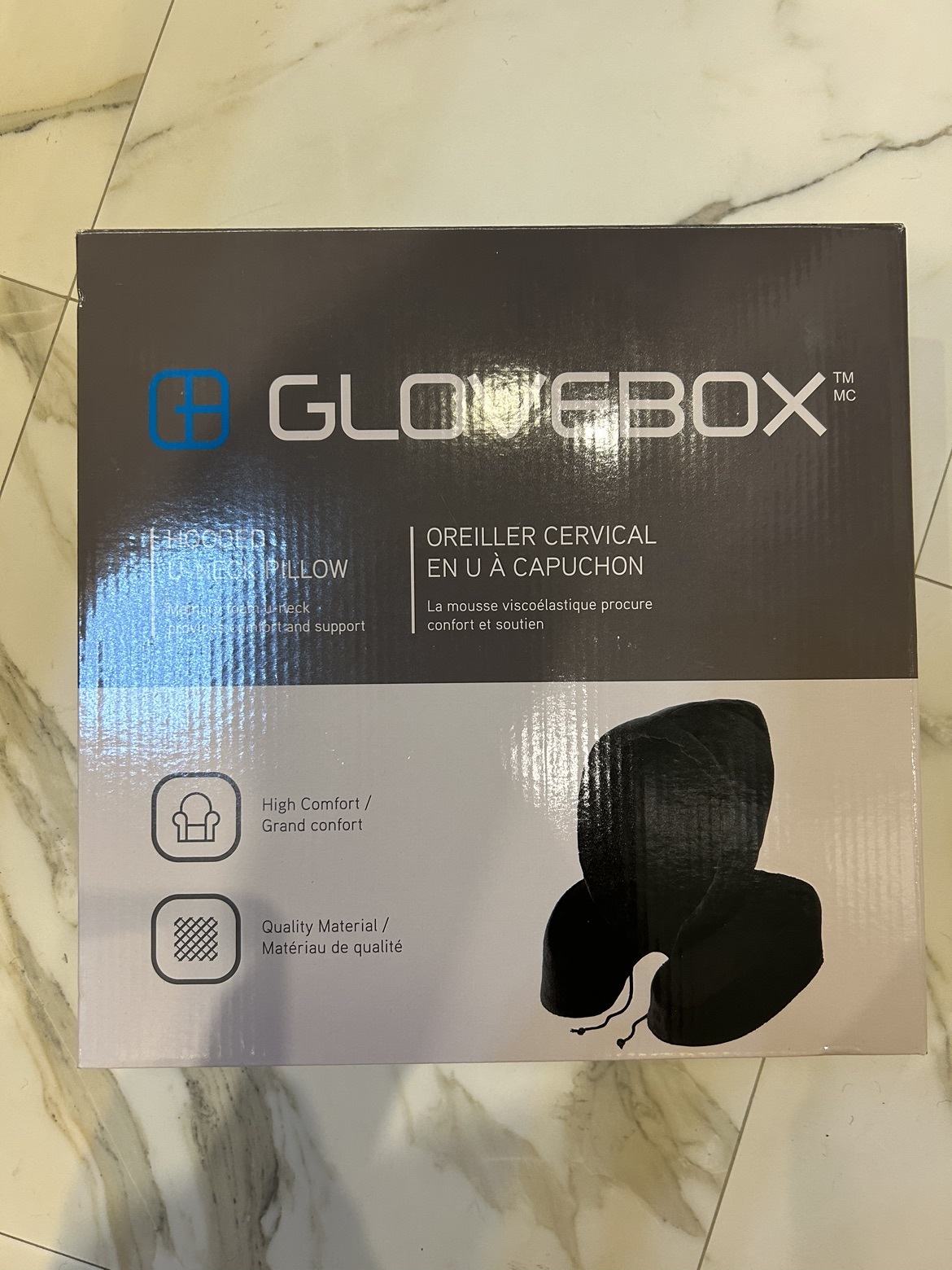 Hooded travel pillow - new