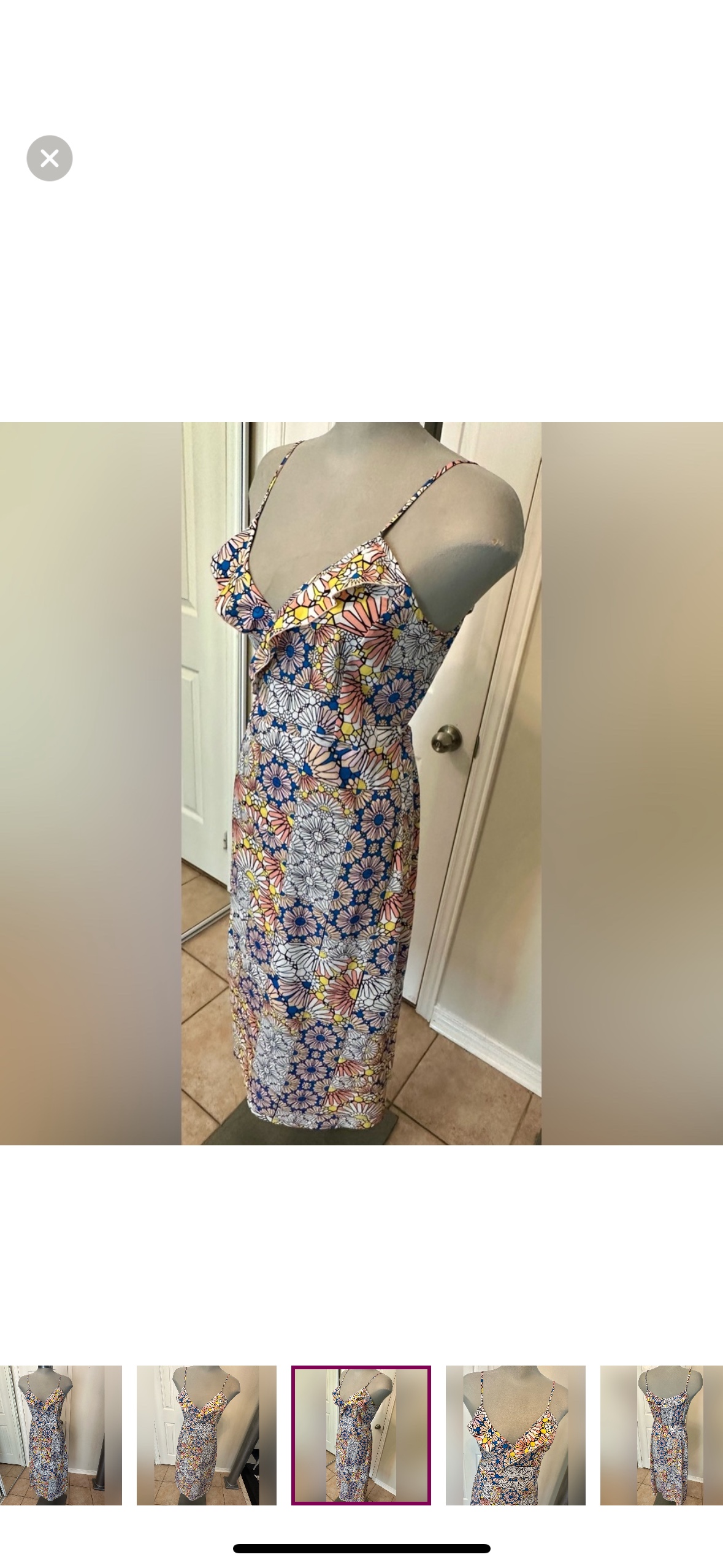 Zingara Wrap Dress size large - photo 4