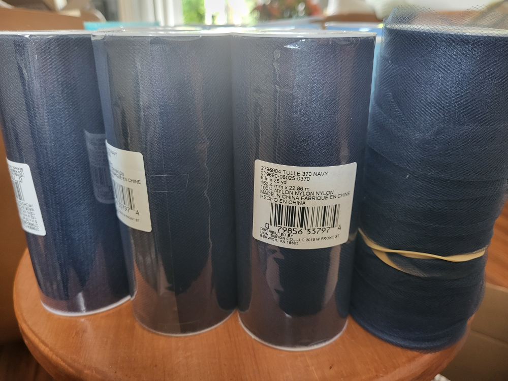 Different blues of tulles - photo 3