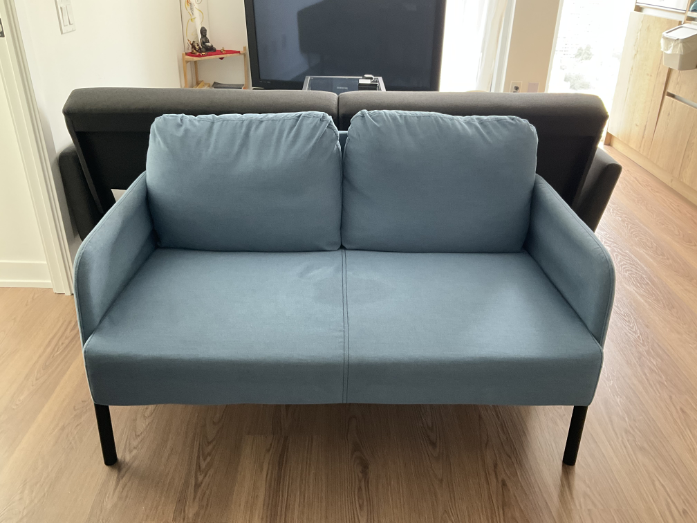 Ikea GLOSTAD Loveseat thumbnail