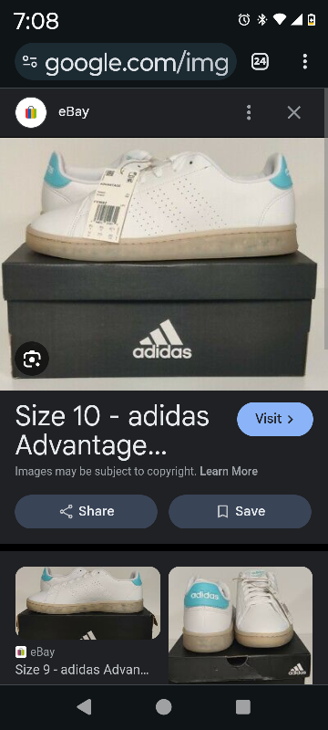 Adidas woman's advantage eco sneaker