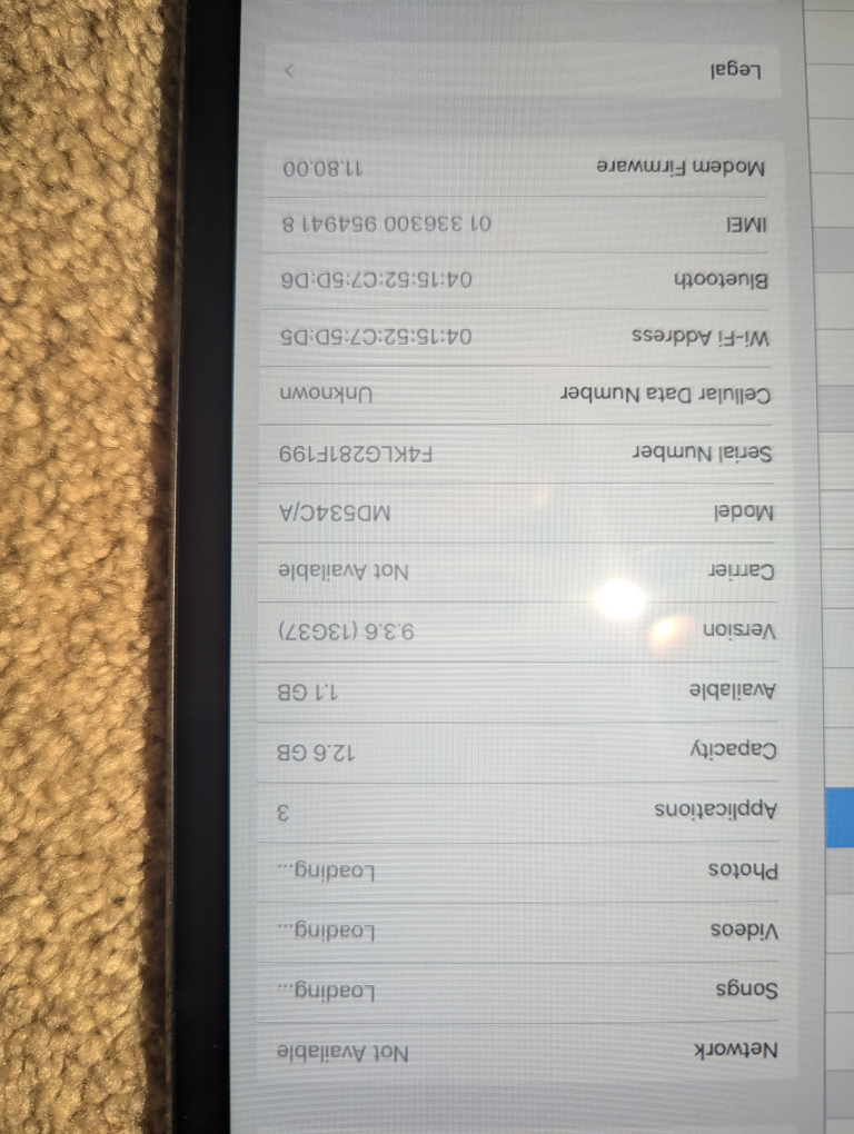 iPad Mini 1 - photo 3