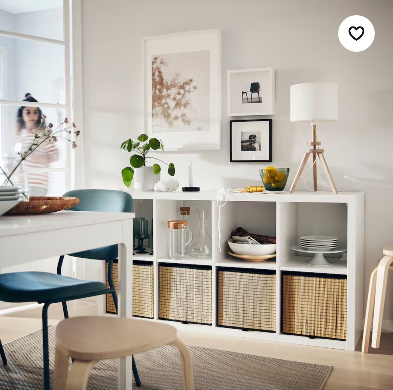 Used IKEA KALLAX Shelf Unit - photo 3