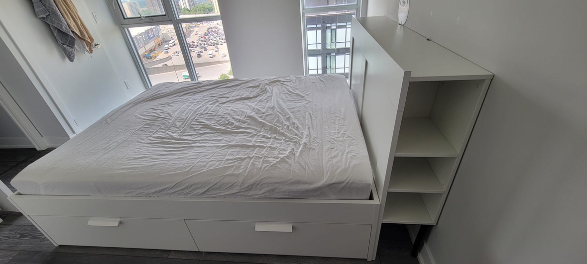 IKEA BRIMNES Queen Bed frame - photo 2