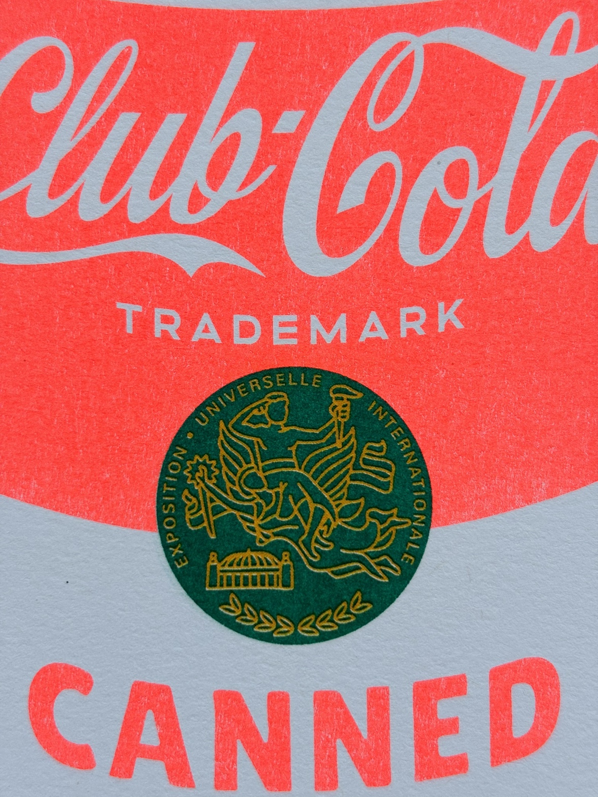 Vintage style popart soda soup can Illustration art print image indicator(4)