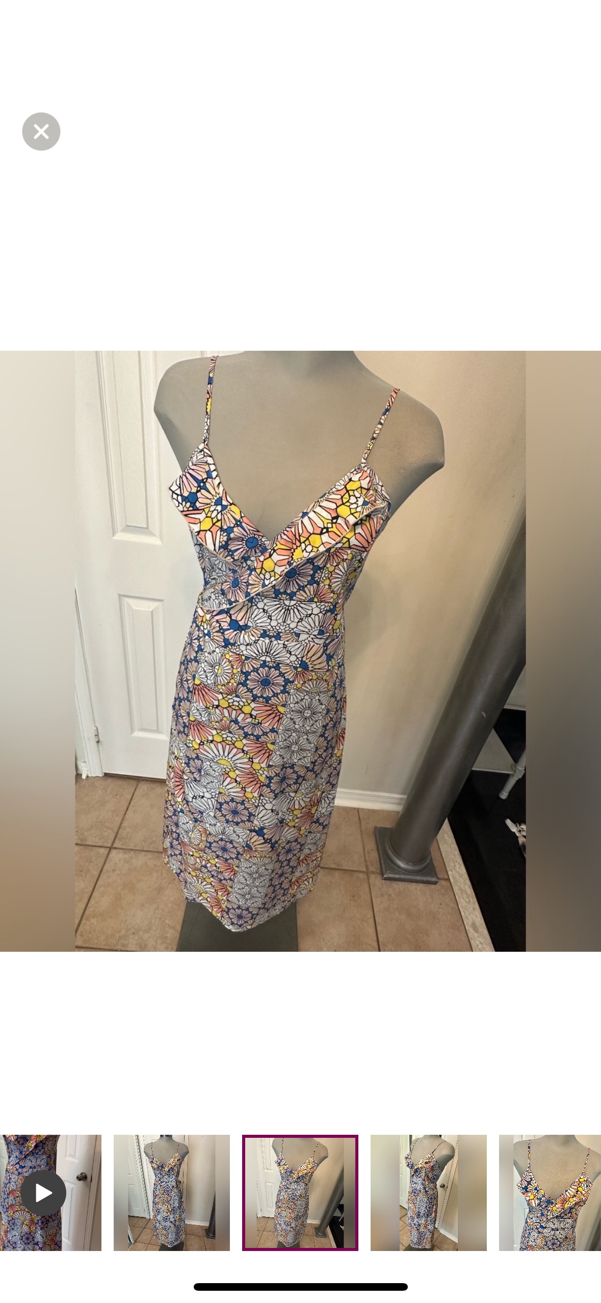 Zingara Wrap Dress size large - photo 3