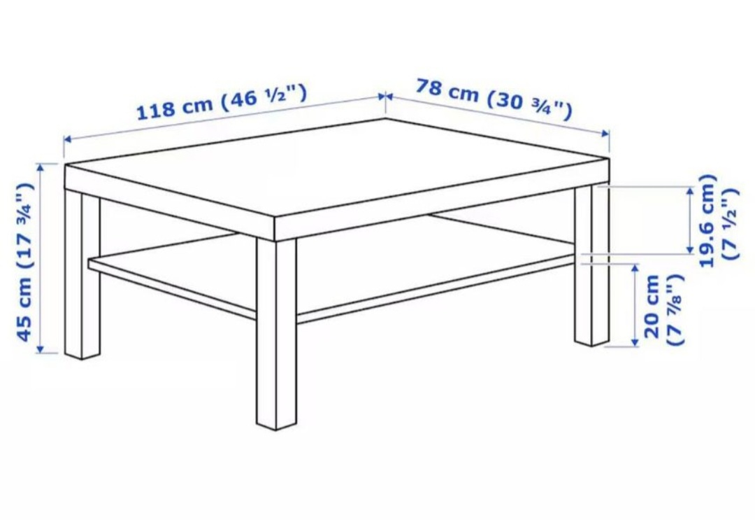 Coffee table IKEA LACK - photo 4