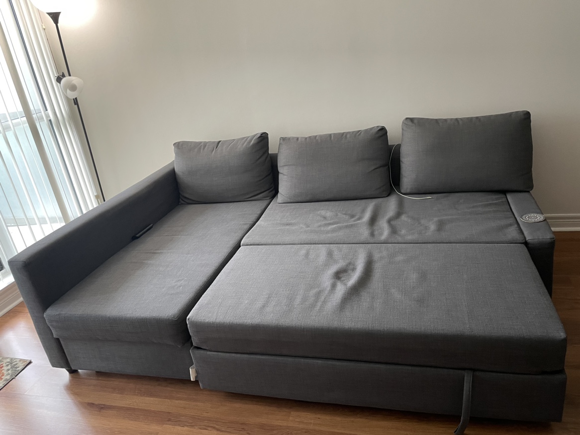 Sofa cum bed with Storage - photo 3