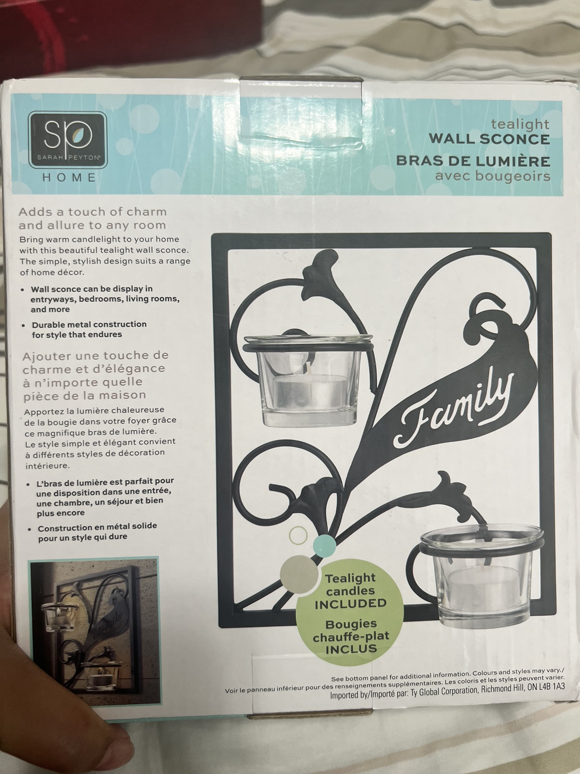 Tealight Wall Sconce - photo 2