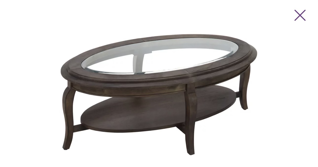 Renson Oval Cocktail Table - photo 2