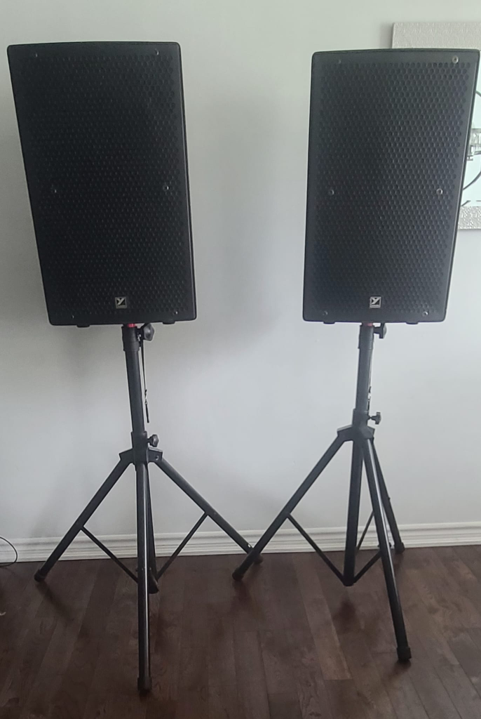 YORKVILLE PS12P 12" Powered Speaker Includes Yorkville Stands thumbnail