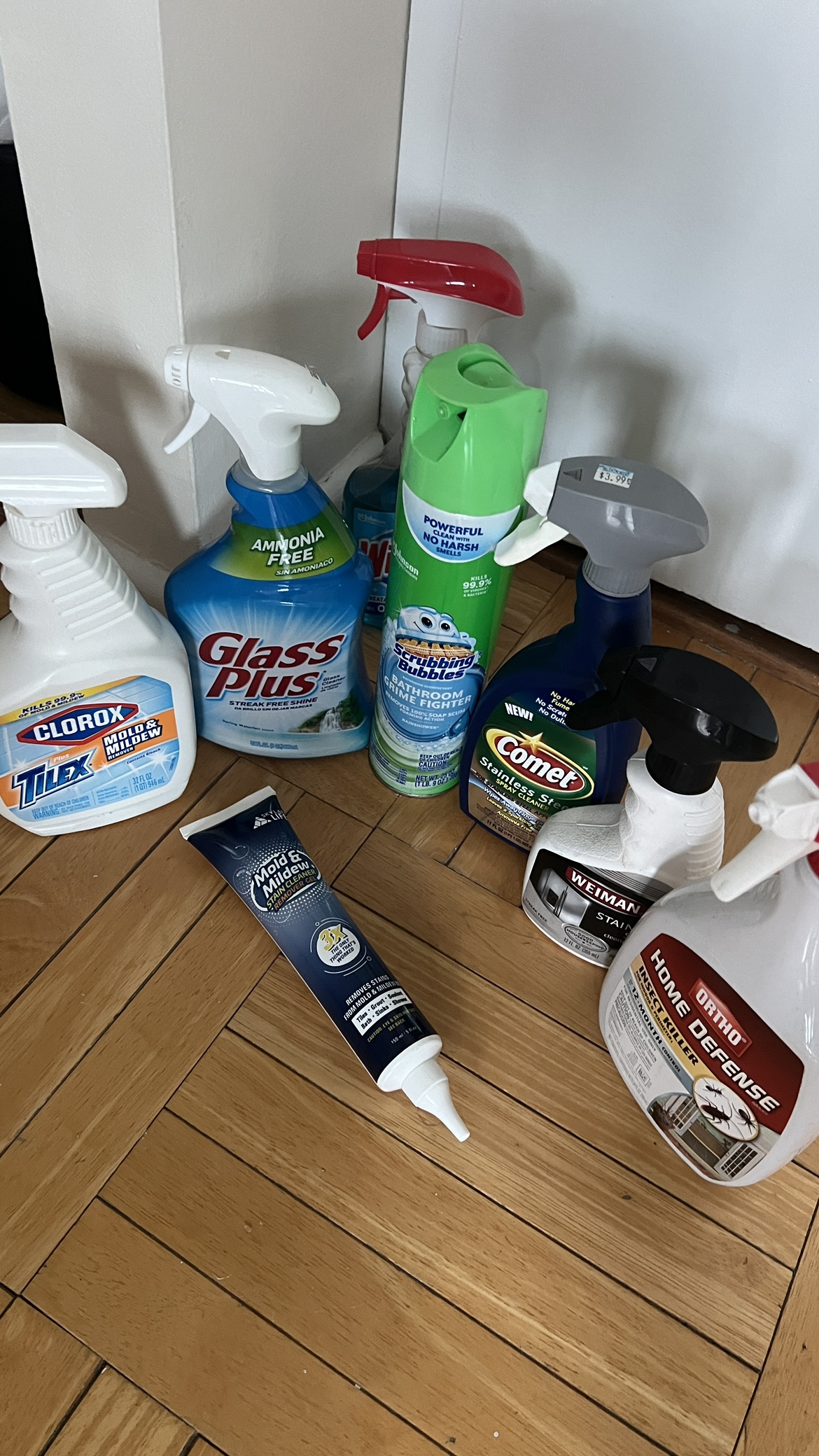 Cleaning supplies