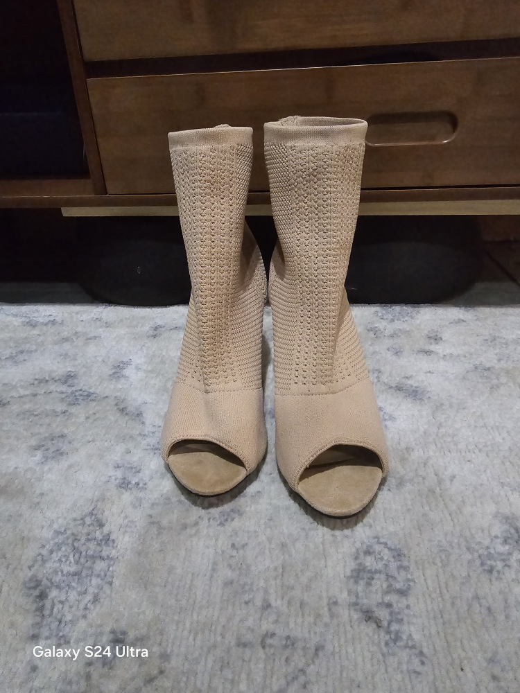 Nicole Miller open toe booties - photo 2