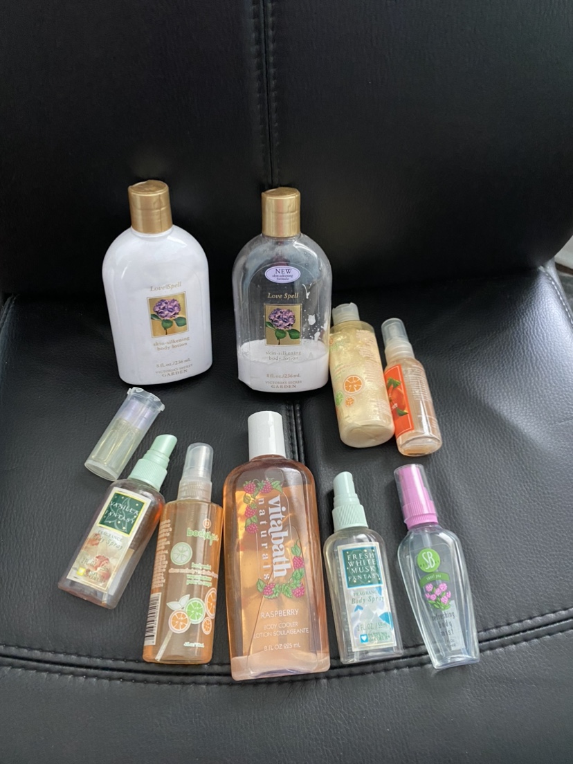 Free body sprays and lotions #freecycle thumbnail