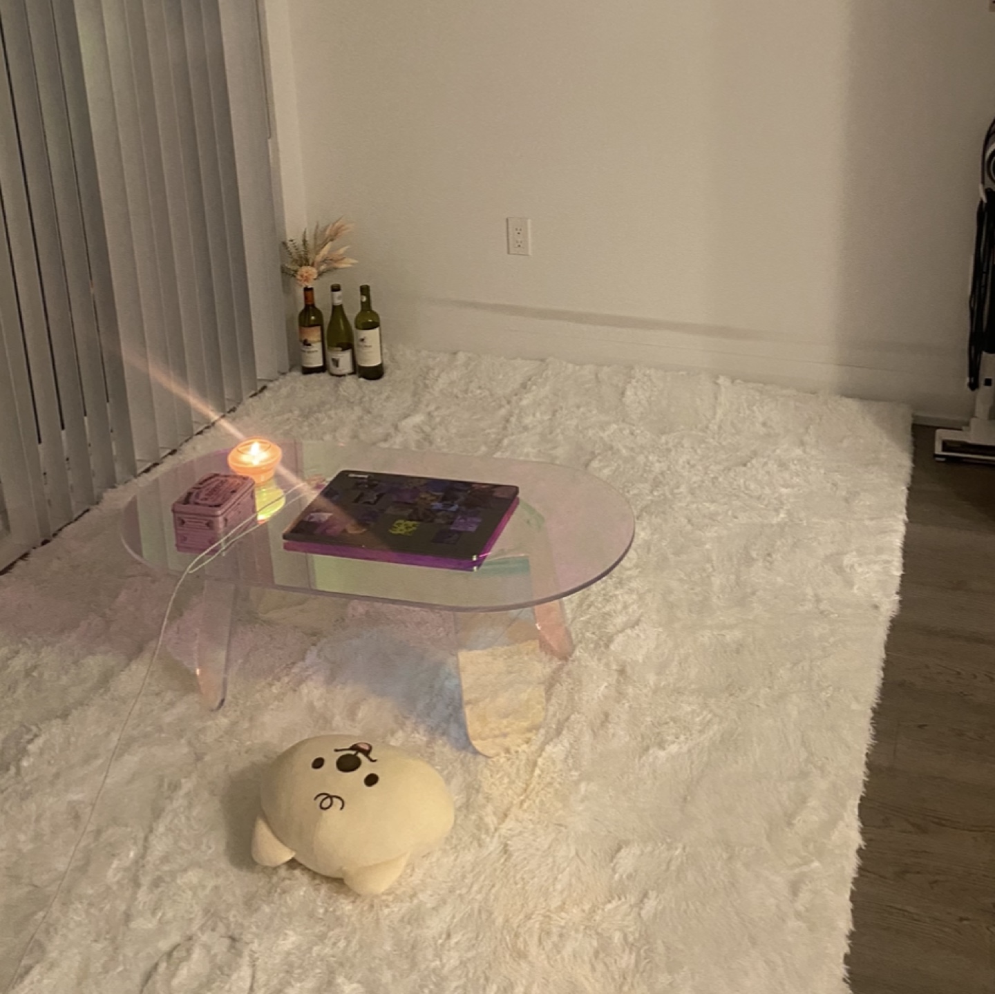 Soft Rug Carpet (6' x 9', White)