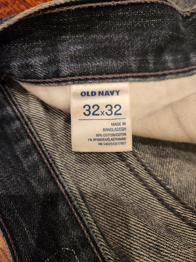 Men's Old Navy premium slim-straight Jeans 32x32 - photo 5