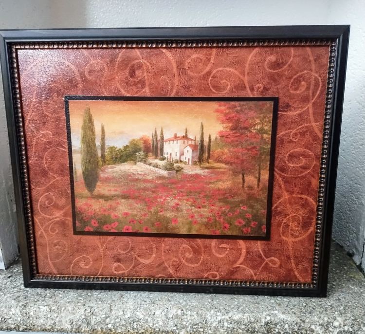 $30... Lovely Artwork 18" x 22" " Sign of the Times