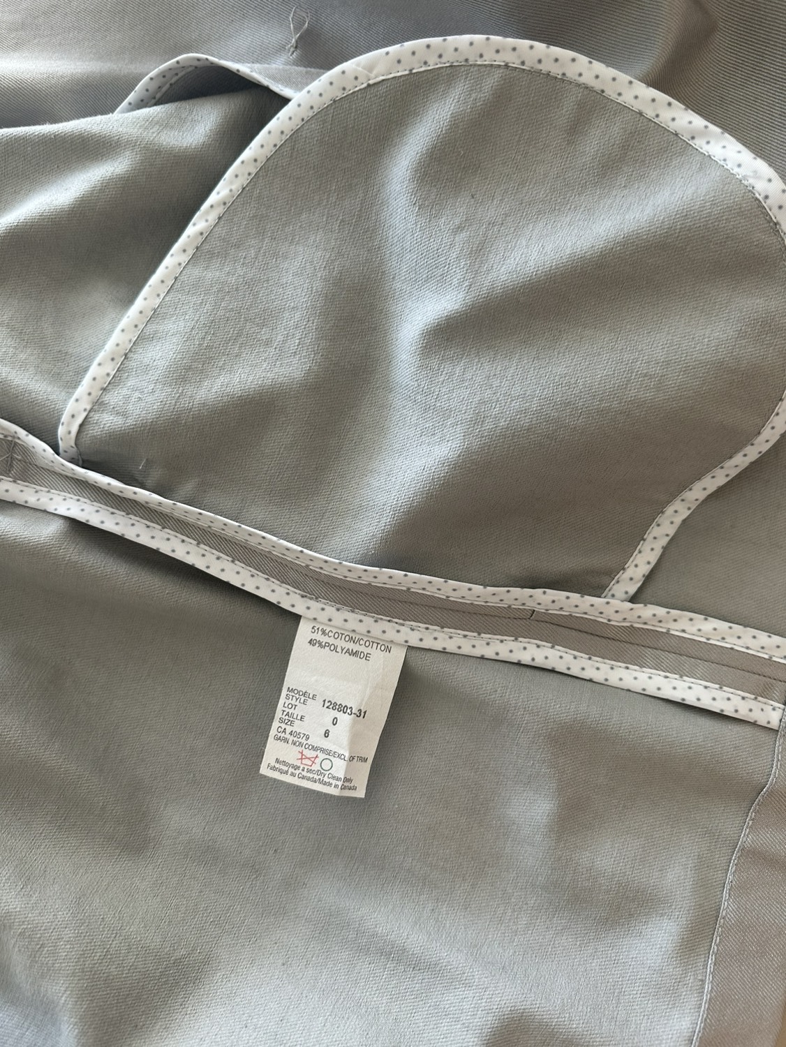 Silver cotton spring fall Jacket image indicator(5)