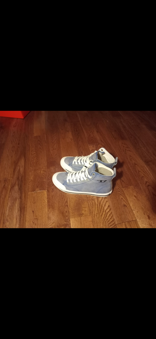 DIESEL DENIM S ATHOS HIGH TOP SNEAKERS. - photo 5