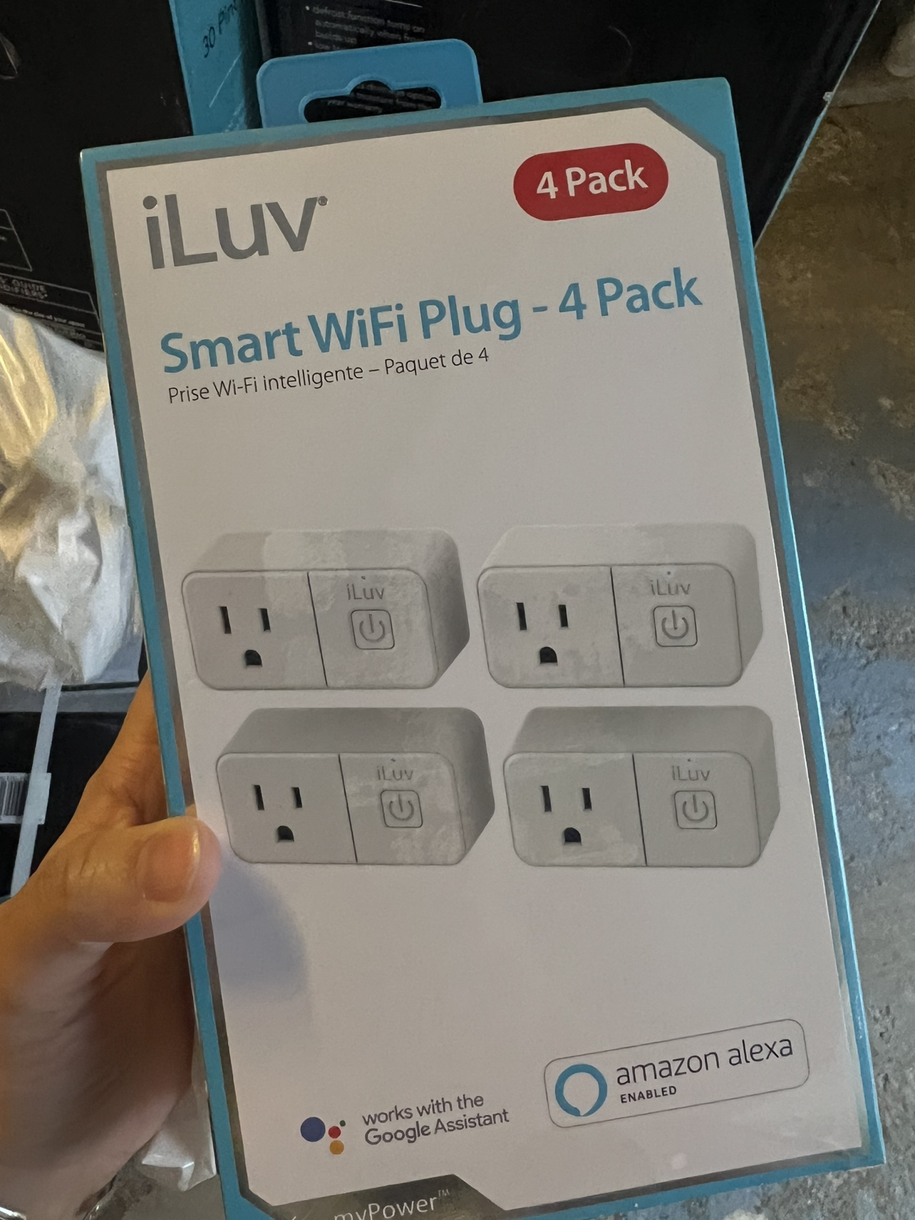 iLuv Smart Home WiFi Plug (4 Pack)