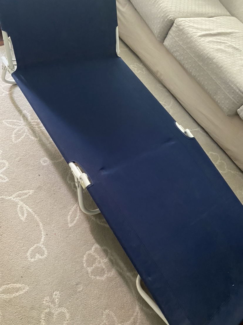 Fabric folding lawn chair - photo 3