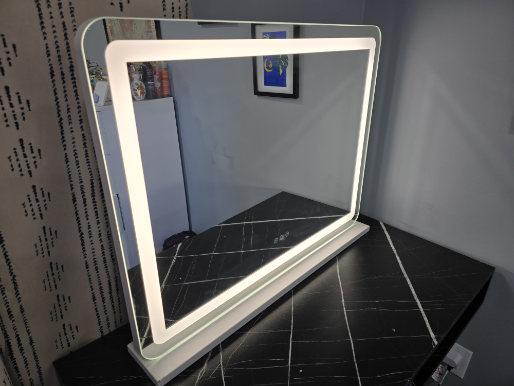 large vanity mirror