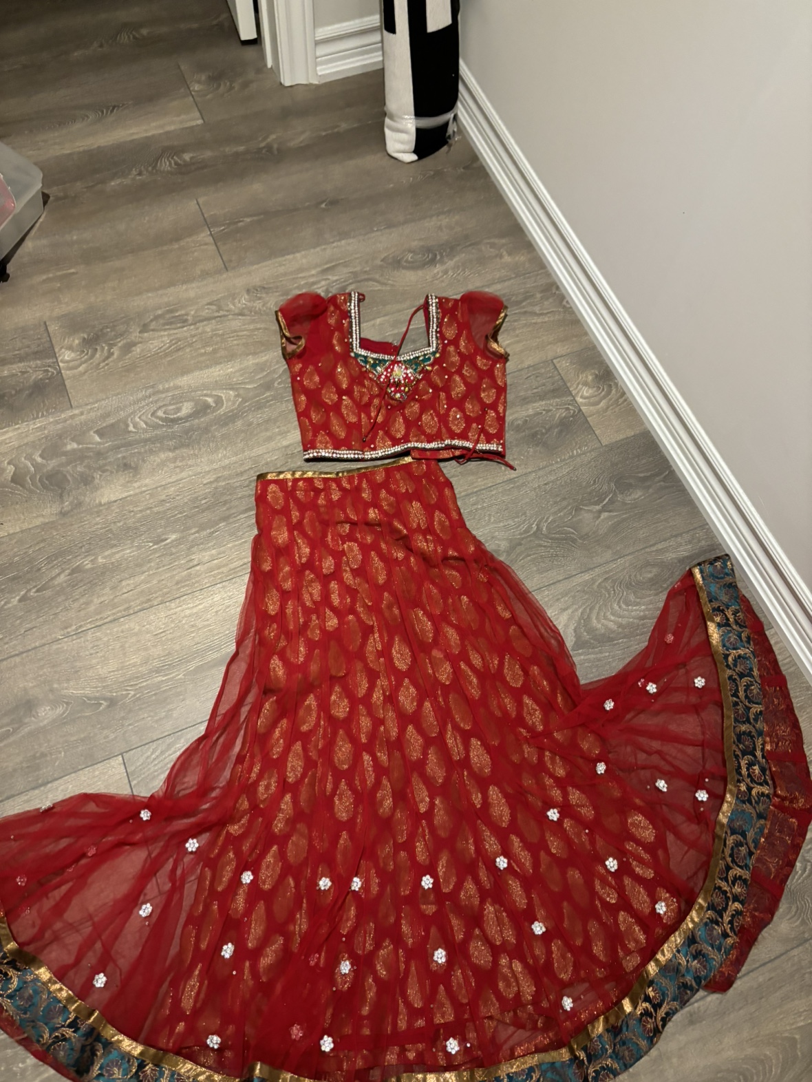 Beautiful child Indian clothes Legenga for 10-12 year old child