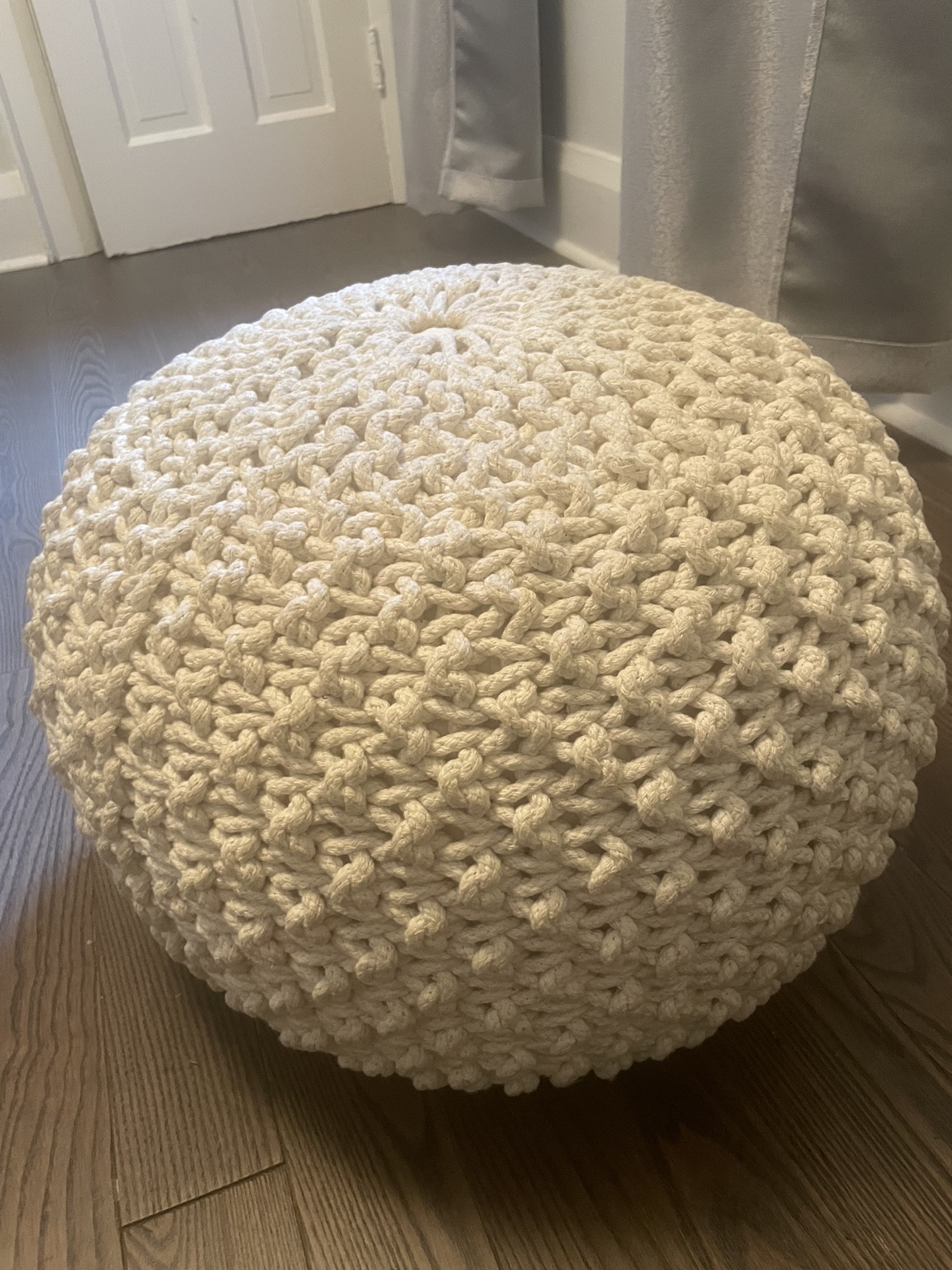 Knitted Ottoman - Urban Barn thumbnail