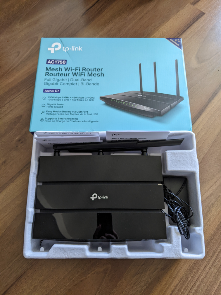 TP-Link Archer C7 AC1750 Mesh Wi-Fi Router