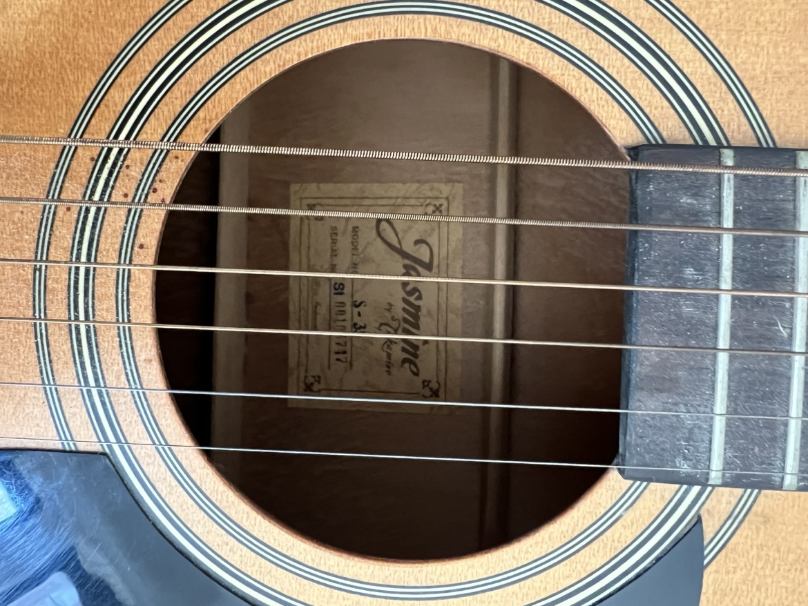 Acoustic Guitar with Case - photo 4