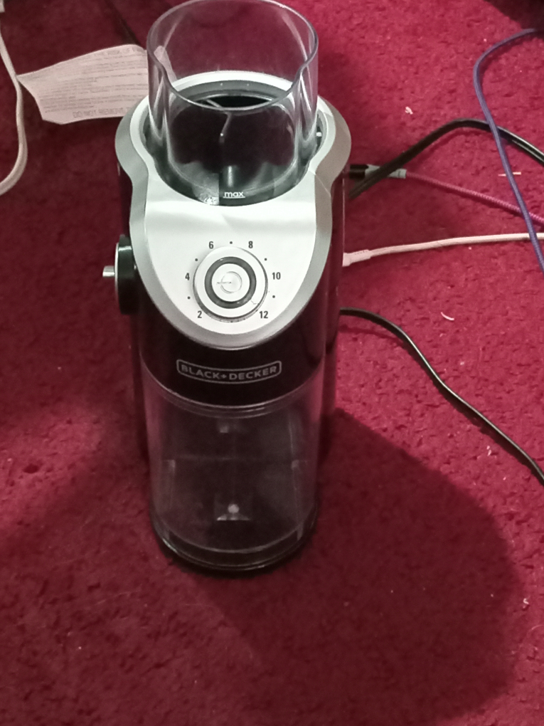 Black and Decker bur mill coffee grinder thumbnail
