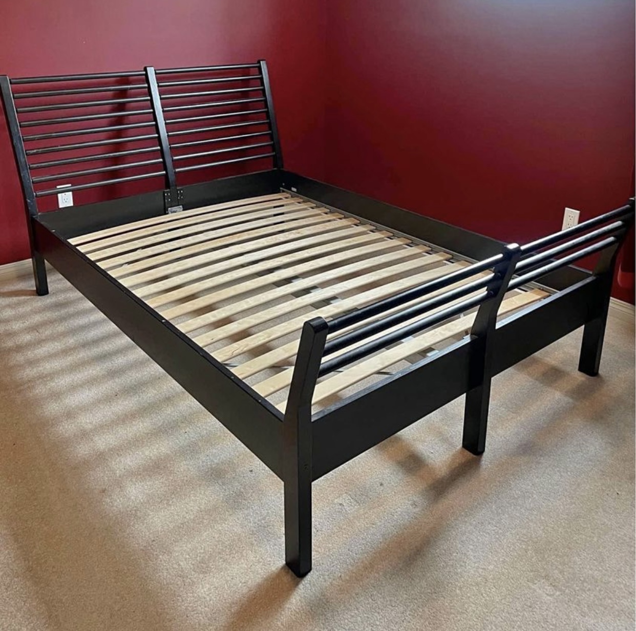 Free delivery excellent double bed