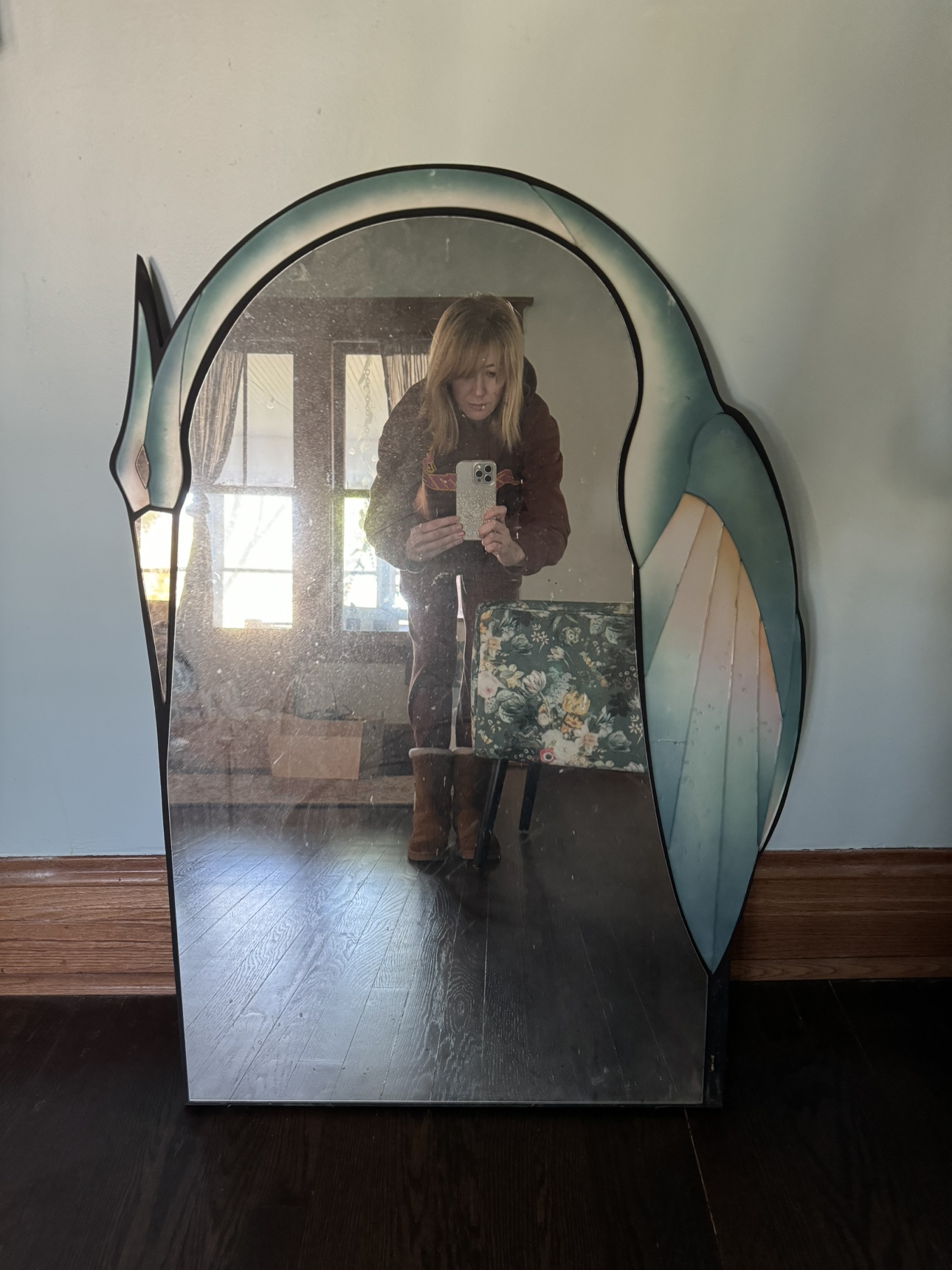 Vintage Art Deco Mirror