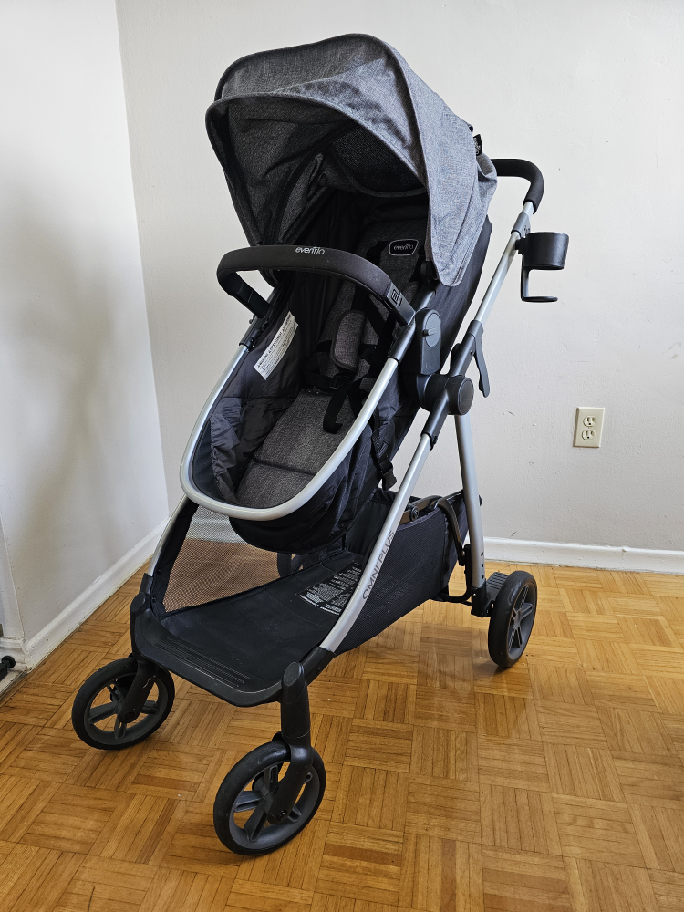Used Evenflo travel system