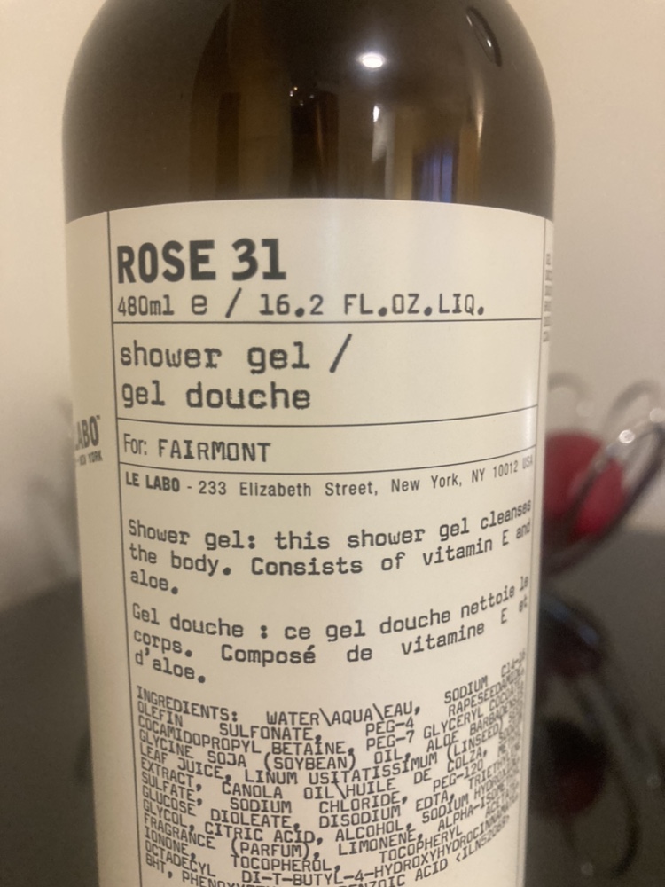 LOOK !!!!!! Le Labo Rose 31 Brand New Shower Gel jumbo size - photo 5