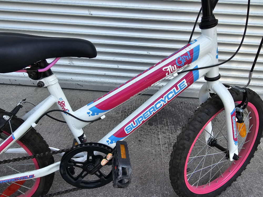 Girl's bicycle image indicator(4)