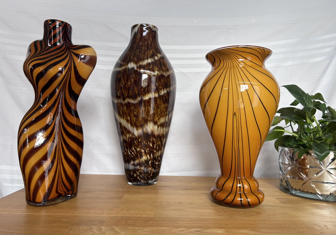 Three Large Unique Vases thumbnail
