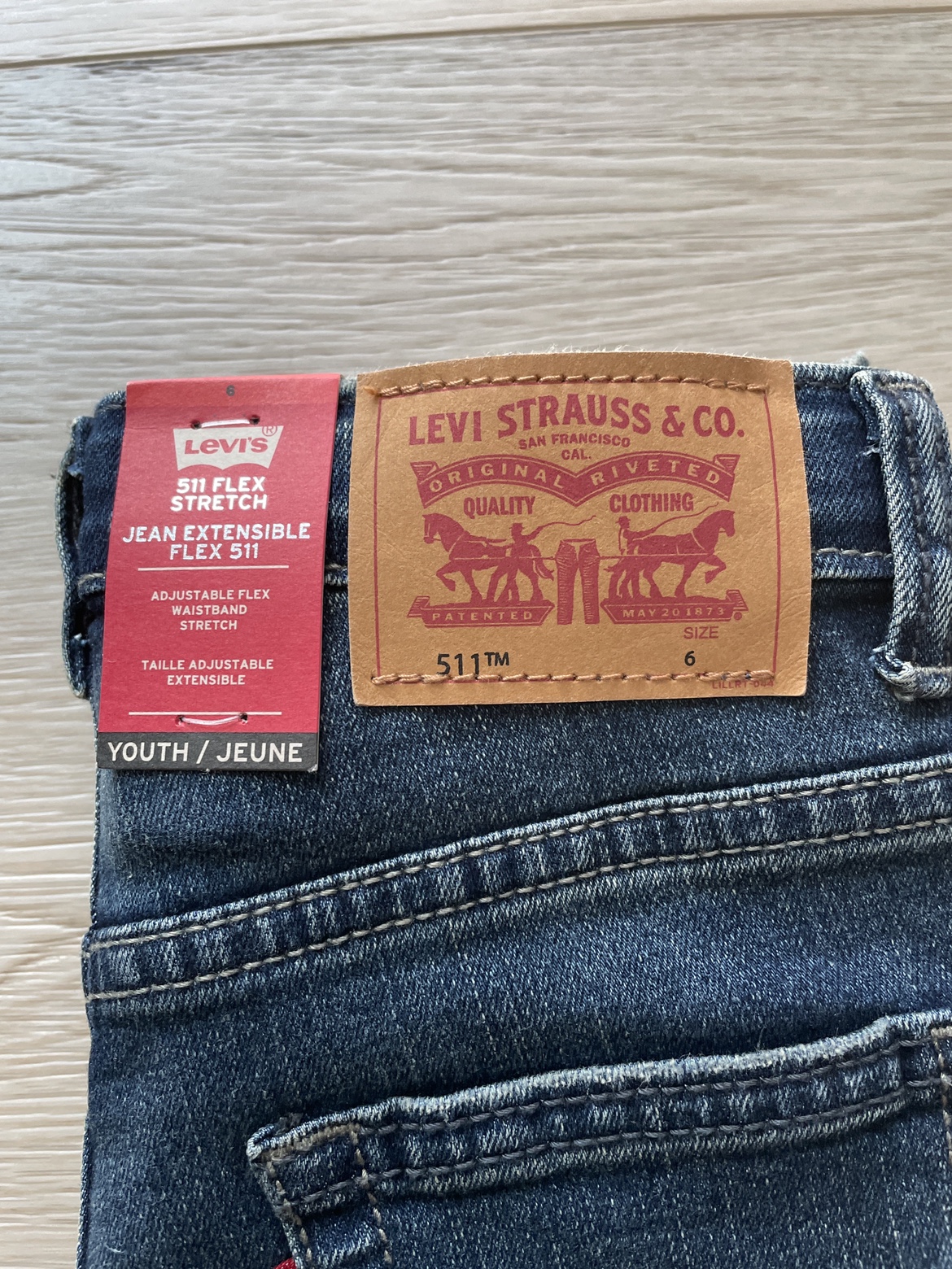 Youth Levi jeans x2 New w tags sizes 6 / 8 / 16 - photo 2