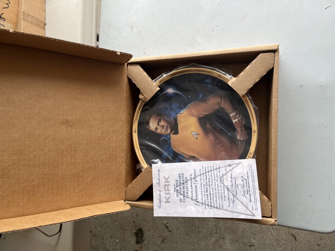 1994 Star Trek Plate Collection