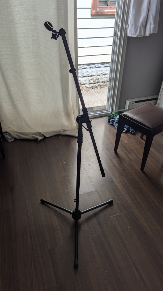 Used Mic Stand Tripod Yorkville MS 200 thumbnail