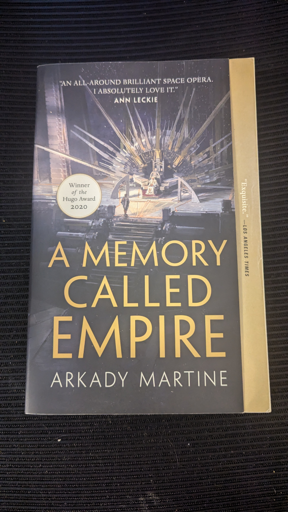 A Memory Called Empire by Arkady Martine (paperback)