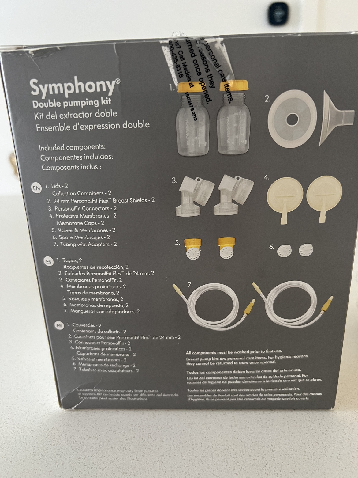 Medela pumping kit