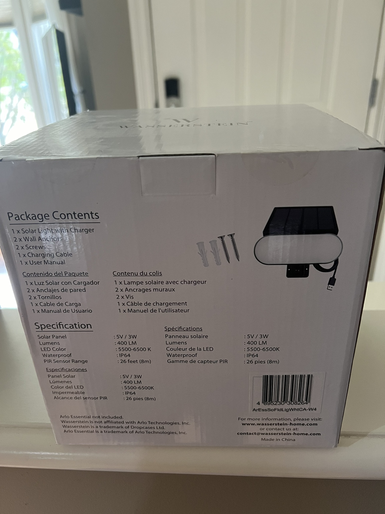 Solar security light - photo 4