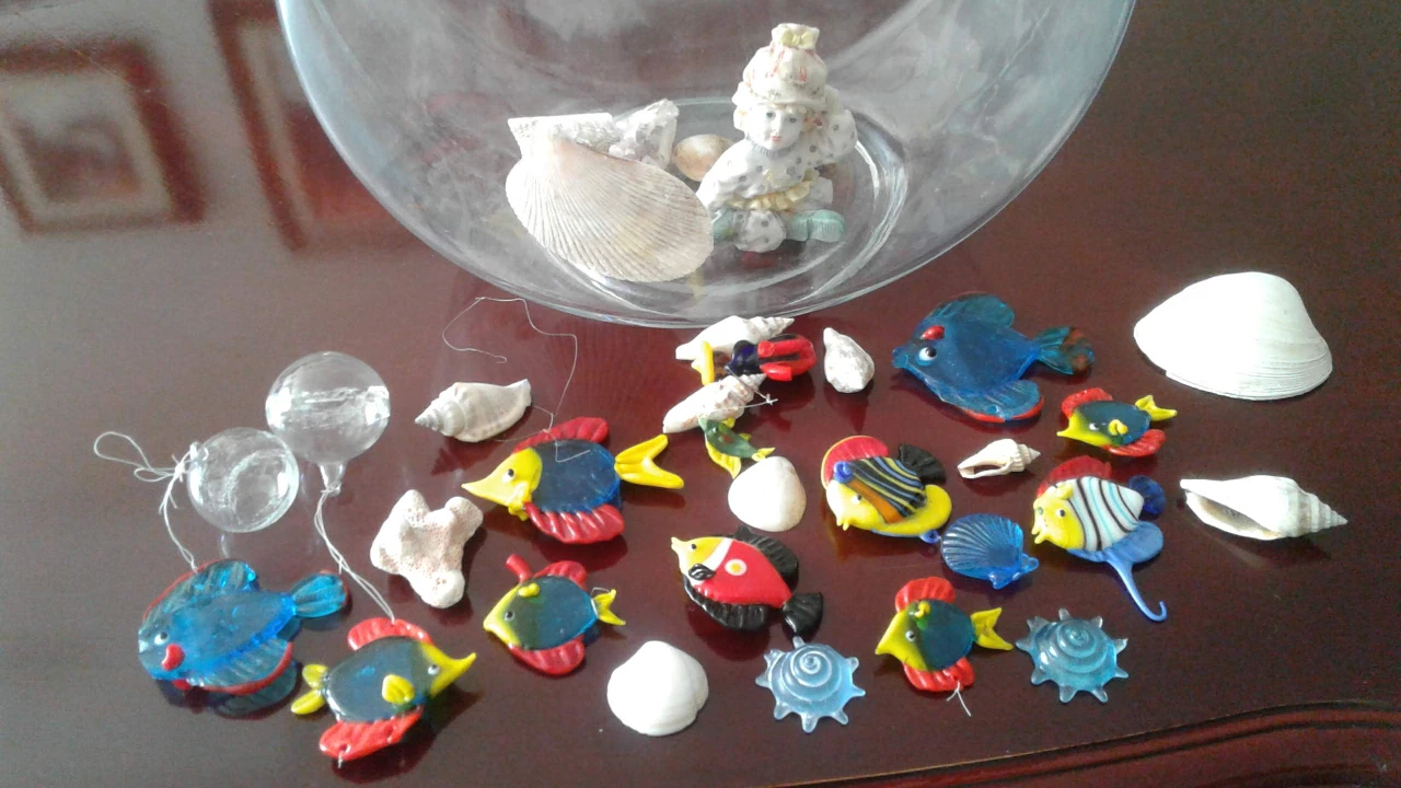 ⚽Oval/Round Fish Bowl Or Planter image indicator(3)