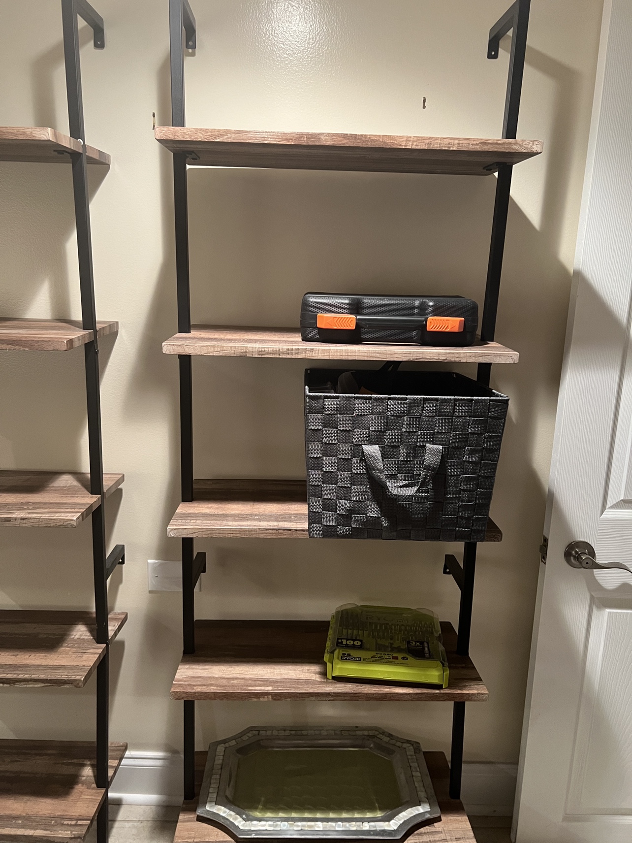 Industrial Bookcase 5 Tier Ladder Shelf (2) - photo 2