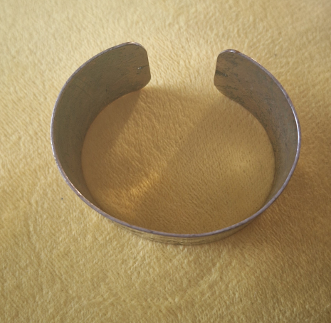 ⚽️Silver Artisanal Cuff Bracelet image indicator(2)