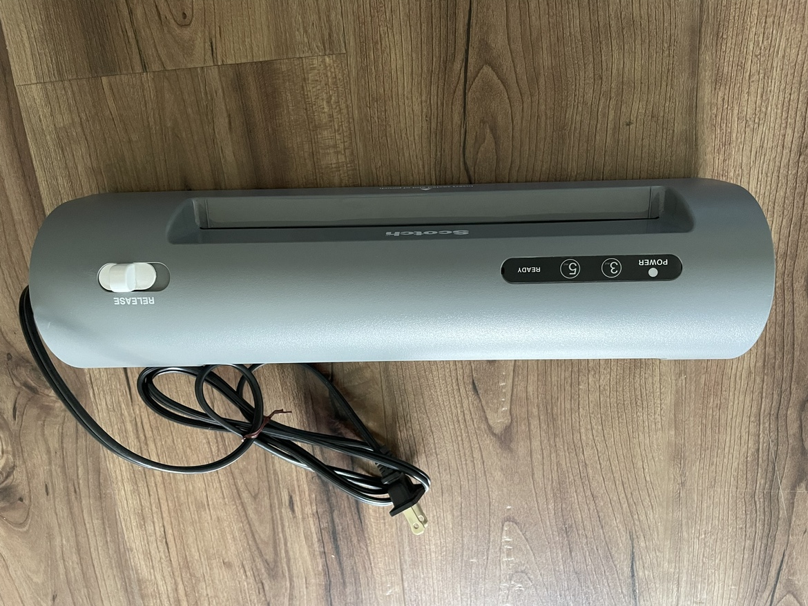 Scotch Laminator