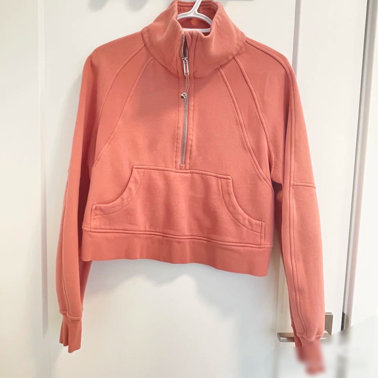 Lululemon oversized scuba funnel neck 1/4 zip XS/S thumbnail